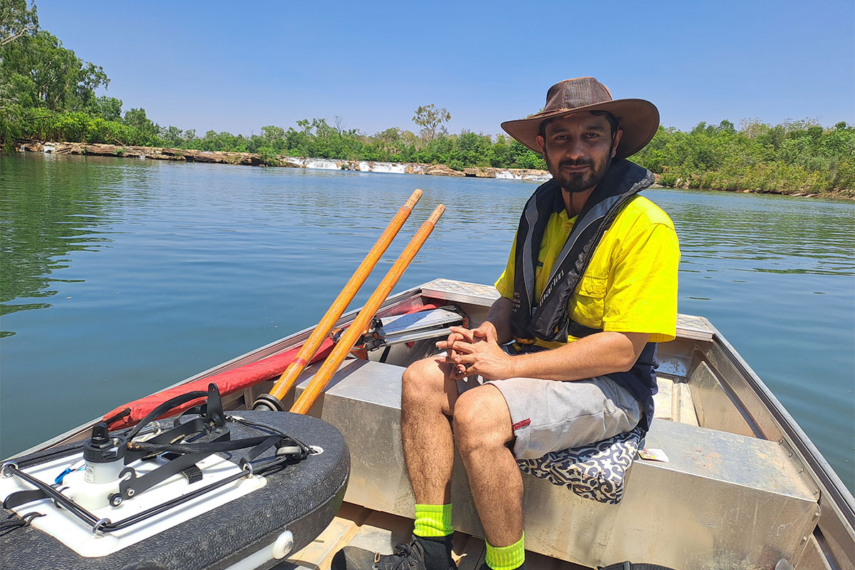 boating on the Flora River