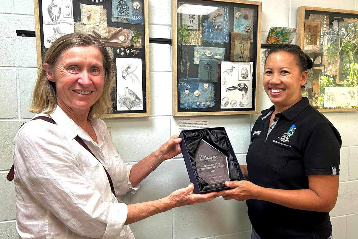 Jasmine Jas has been awarded the Interpretation Australia Georgie Waterman Award which recognises individuals who have made an outstanding and sustained contribution to the development of the interpretation profession in Australia.