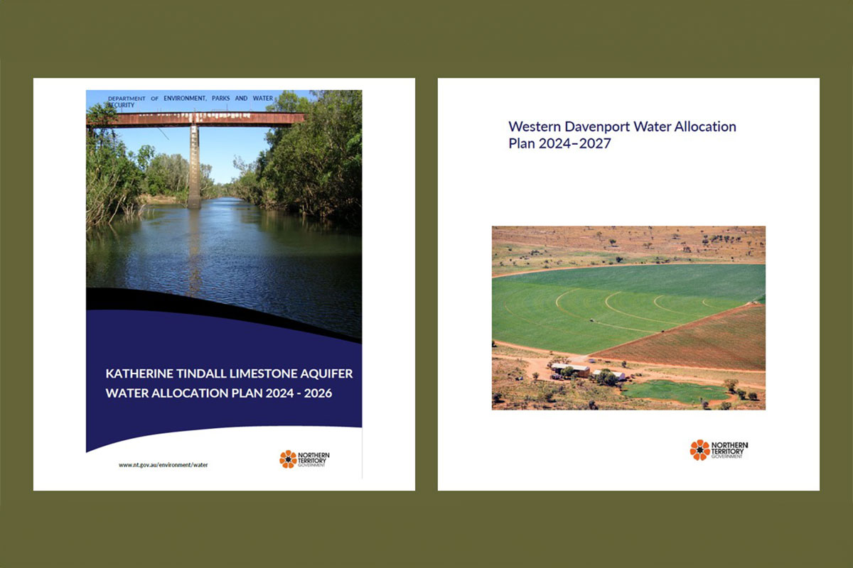 Western Davenport Water Allocation Plan 2024 - 2027 and Katherine Tindall Limestone Aquifer Water Allocation Plan 2024 – 2026 declared