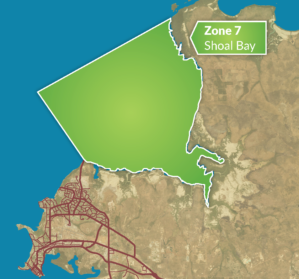 Zone 7 Shoal Bay Map 2020 